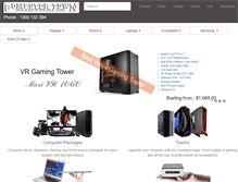 Tablet Screenshot of computertown.com.au